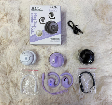 Audífonos inalámbricos X28 con accesorios