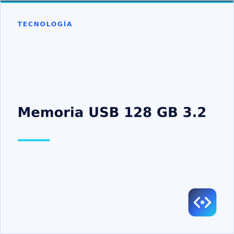 Memoria USB 128 GB 3.2