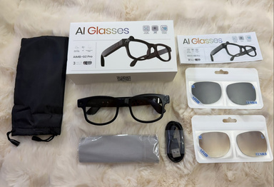 Lentes inteligentes con cámara y asistente