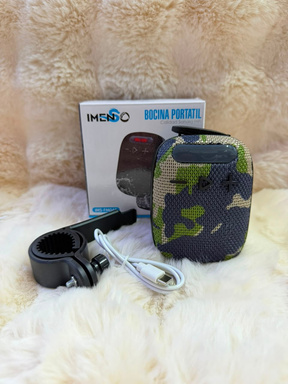 Bocina Bluetooth IMEGO FM048 camuflaje