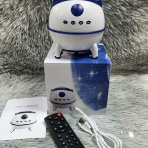 Proyector de galaxia nave espacial con bocina